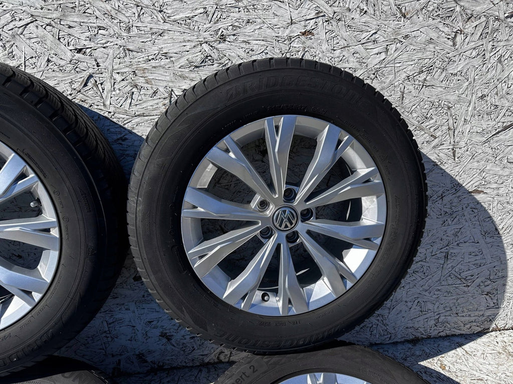4x Alufelge 17 Zoll 5NA601025 VW Tiguan Allspace Rim Wheel FEL3969001819pb