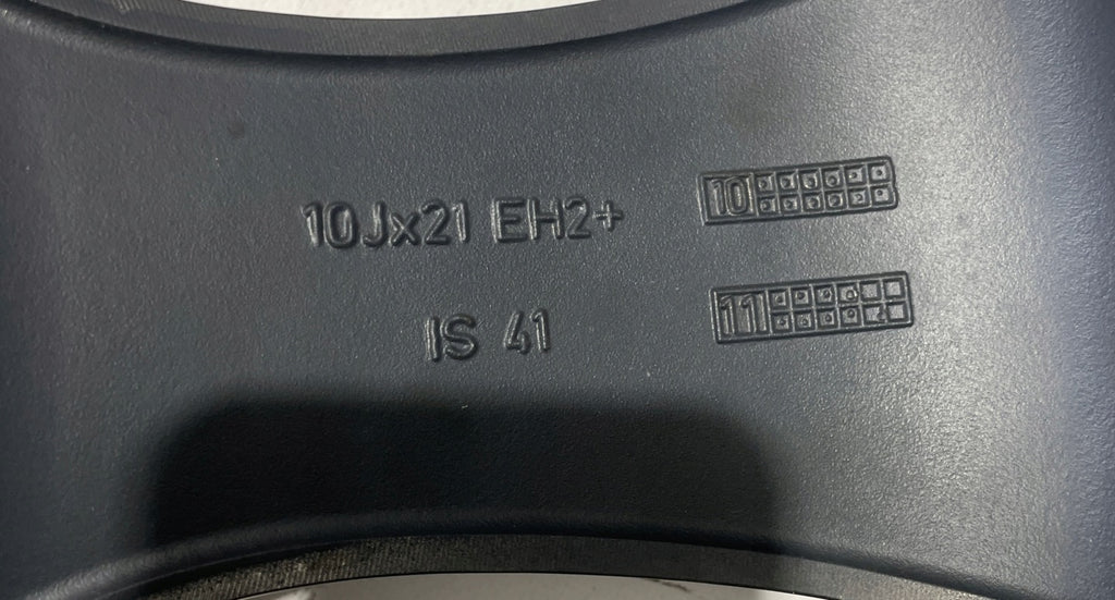 1x Alufelge 21 Zoll 10.0" 5x112 40ET 6792593 BMW F01 5 F07 Rim Wheel FEL3831084606jd