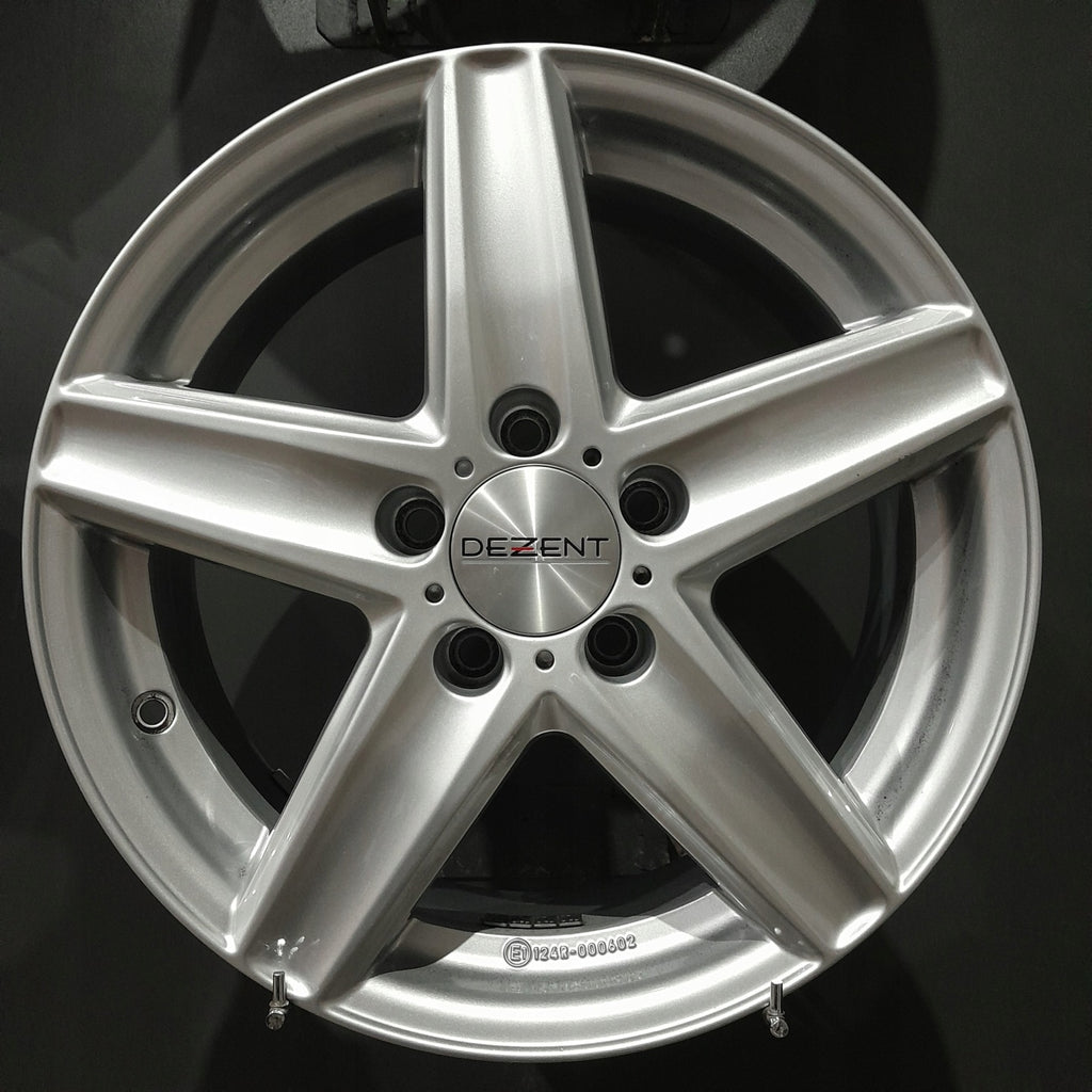 4x Alufelge 16 Zoll 6.5" 5x112 38ET 124R000602 Mercedes-Benz W176 W204 Rim Wheel FEL3862501270cm