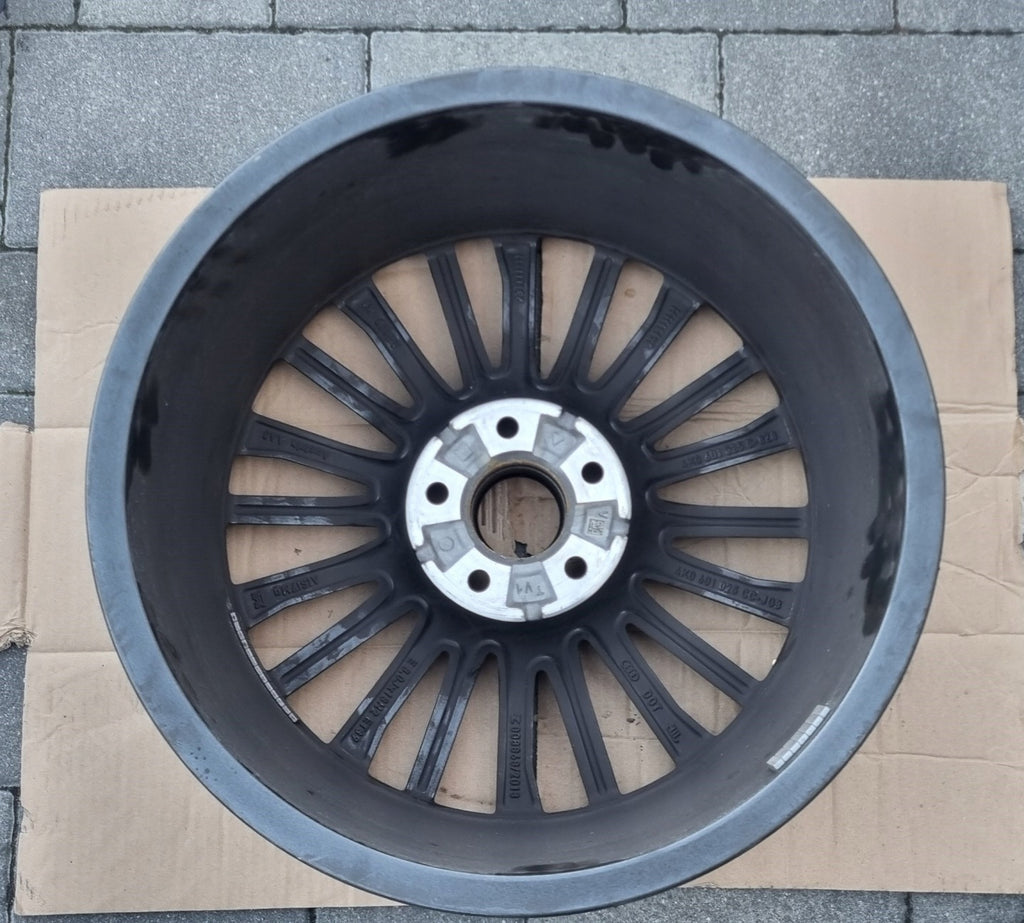 1x Alufelge 18 Zoll 8.0" 5x112 39ET Glanz Silber 4K0601025C Audi A6 C8 Rim Wheel FEL9573373107jn