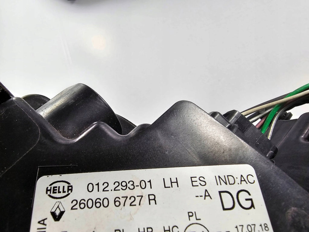Frontscheinwerfer Renault Scenic 260606727R Ein Satz Scheinwerfer Headlight SCH2897397849ga
