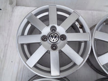 Load image into Gallery viewer, 4x Alufelge 15 Zoll 6.0" 4x100 45ET 6N0601025H VW Golf Iii Rim Wheel FEL2570239981xz