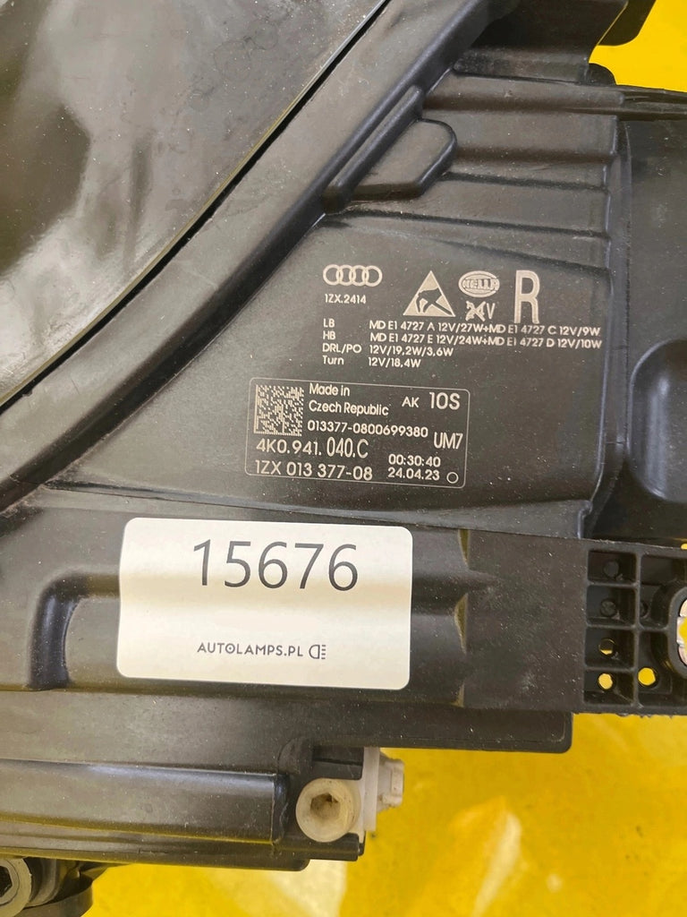 Frontscheinwerfer Audi A6 C8 4K0941040C LED Rechts Scheinwerfer Headlight SCH6448305455op