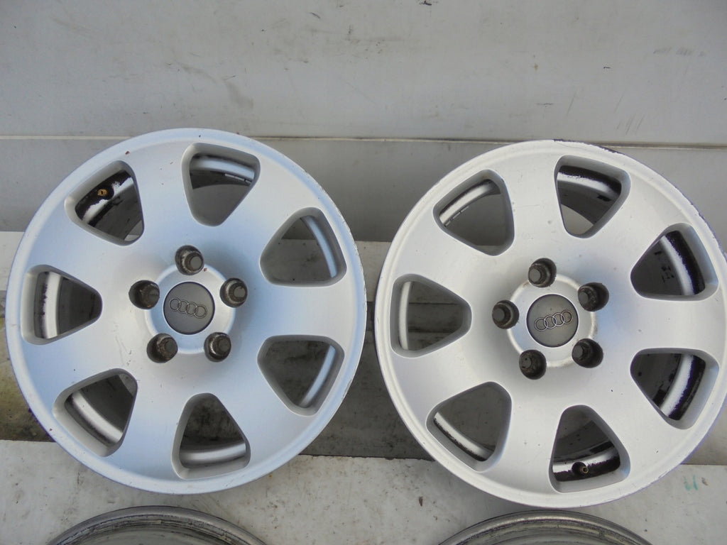 4x Alufelge 15 Zoll 7.0" 5x112 39ET Glanz Silber 8E0601025 Audi Rim Wheel FEL9308133233gq