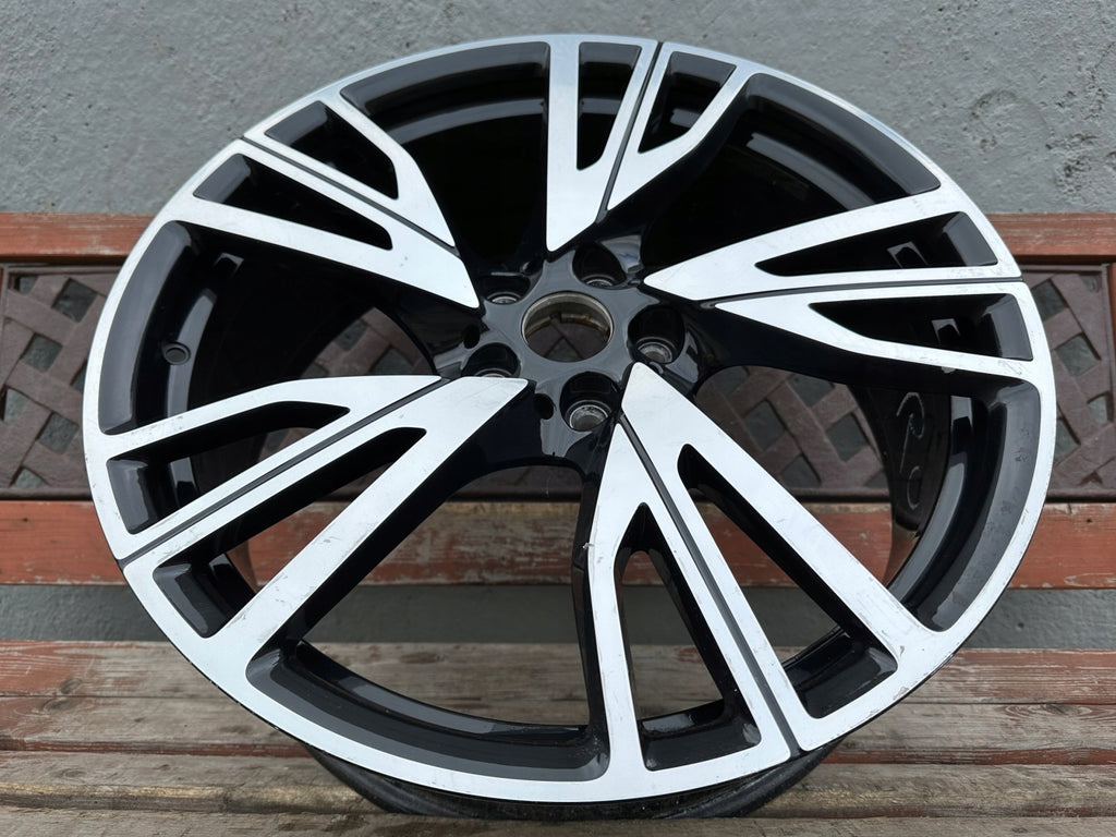 1x Alufelge 20 Zoll 7.5" 5x112 40ET Glanz Schwarz 6857571 BMW I8 Rim Wheel FEL5614459475ug