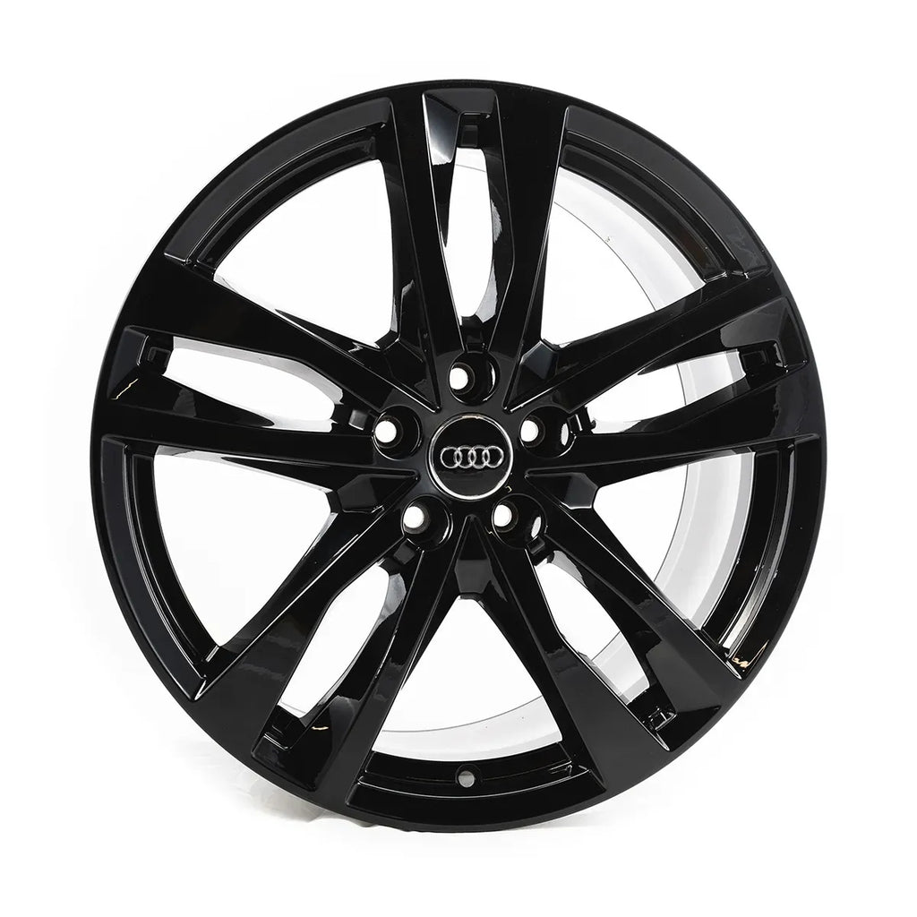 4x Alufelge 19 Zoll 8.5" 5x112 40ET Glanz Schwarz 4K0601025H Audi A4 Rim Wheel FEL4488930505fg