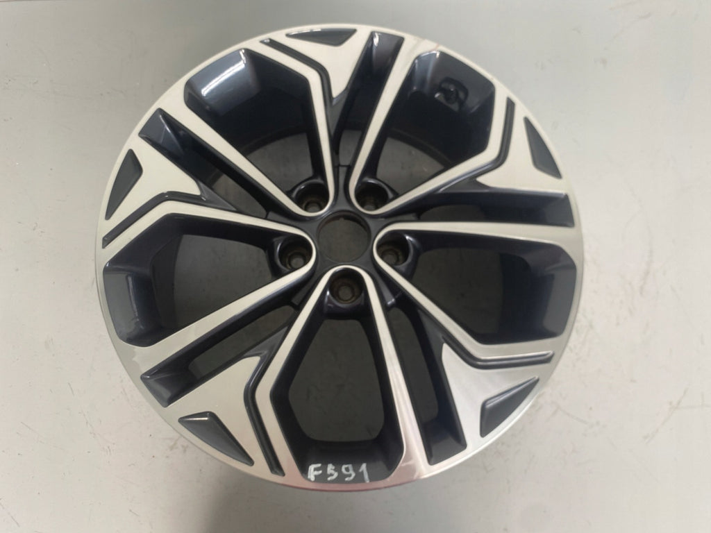 1x Alufelge 19 Zoll 8.0" 5x114.3 51ET 52910S1330 Hyundai Santa I Fe Rim Wheel FEL6548217309zd