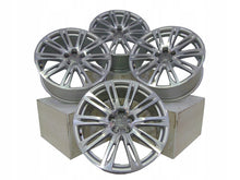 Laden Sie das Bild in den Galerie-Viewer, 4x Alufelge 20 Zoll 9.0" 5x112 37ET Glanz Silber 4H0601025BD Audi A8 Rim Wheel FEL2549940978fn