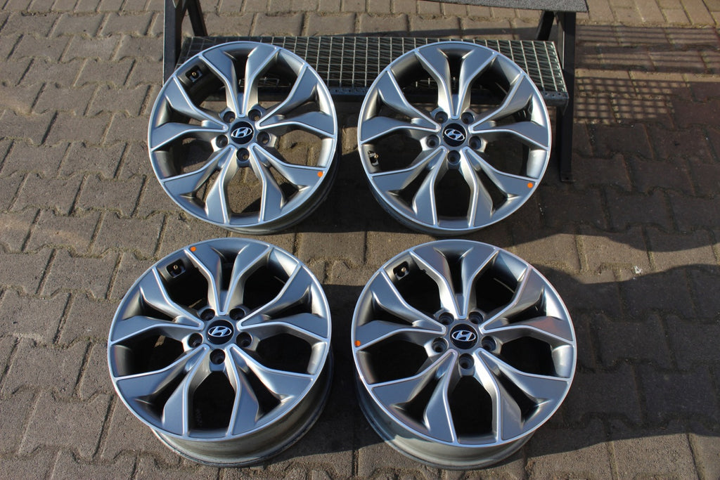 4x Alufelge 18 Zoll 7.5" 5x114.3 55ET 52910-G4400 Hyundai Elantra Mg Rim Wheel FEL1935208376qy