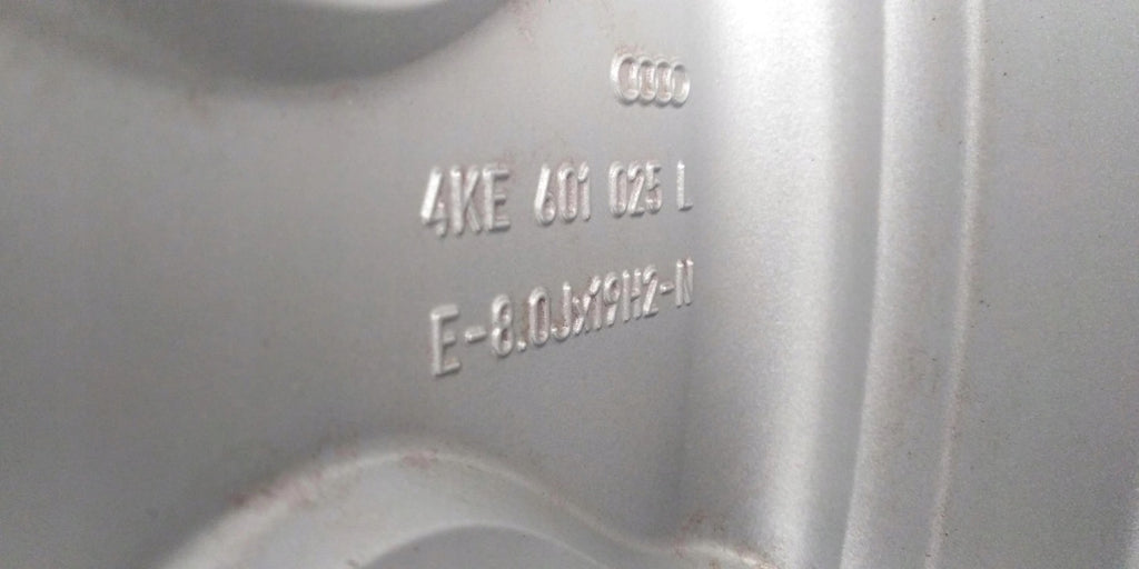 1x Alufelge 19 Zoll 8.0" 5x112 34ET 4KE601025L Audi Rim Wheel