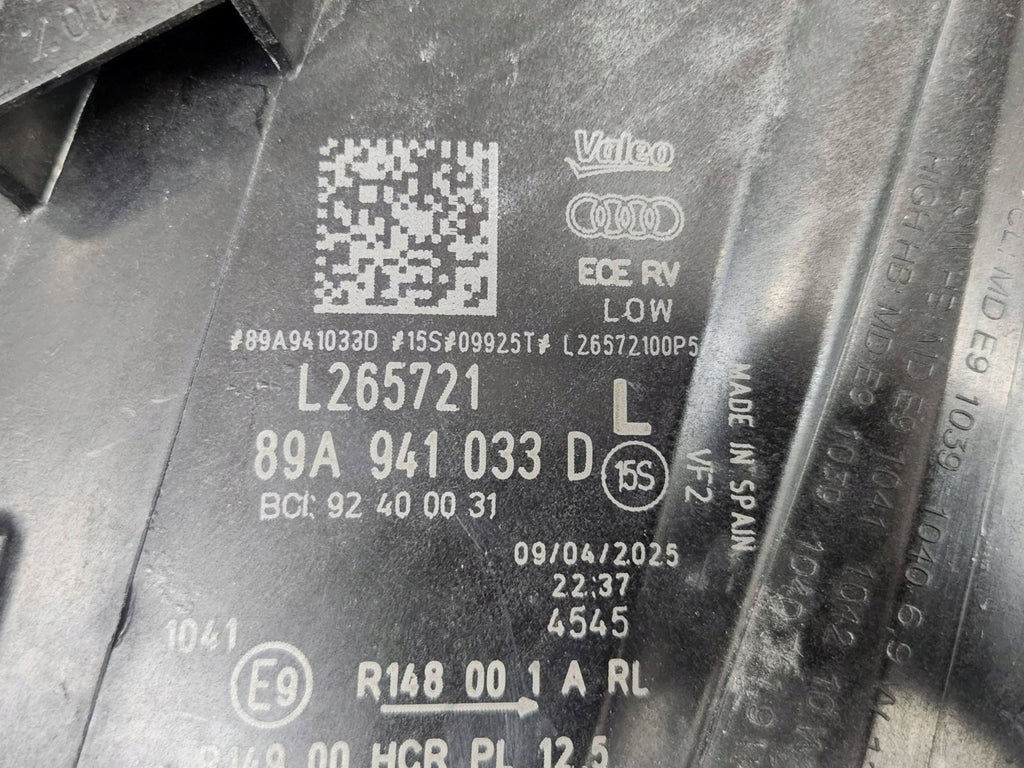 Frontscheinwerfer Audi E-Tron 89A941033D-SCZ LED Links Scheinwerfer Headlight SCH9675674400lo