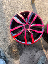 Load image into Gallery viewer, 1x Alufelge 17 Zoll 6.0" 4x100 50ET Glanz 2K5601025K VW Caddy III Alltrack FEL5359472770kb