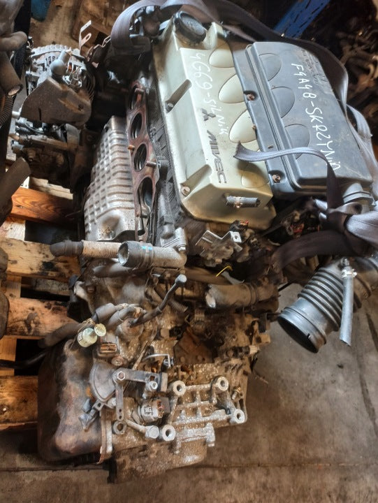 Motor Mitsubishi Outlander I Eclipse 4G69 2.4 Benzin Engine Unkomplett MOT6050416125dv