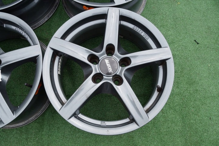 4x Alufelge 16 Zoll 7.0" 5x110 35ET Glanz Grau GR70635O12-7 Opel Meriva B FEL2851395979tp