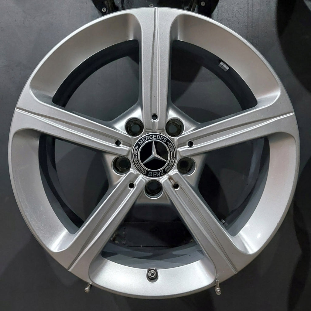 4x Alufelge 17 Zoll 6.5" 5x112 44ET Glanz Silber A1774011200 Mercedes-Benz W177 FEL2112653499yl
