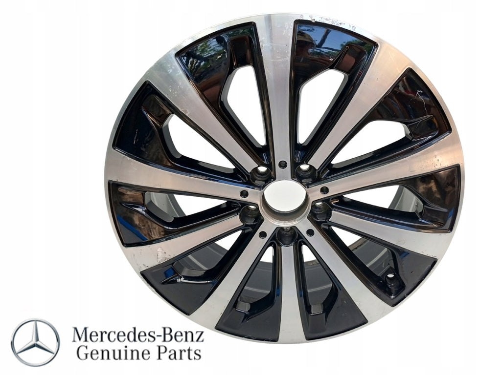 1x Alufelge 19 Zoll 7.5" 5x112 53ET Glanz A2474013100 Mercedes-Benz W247 FEL4682263965tw