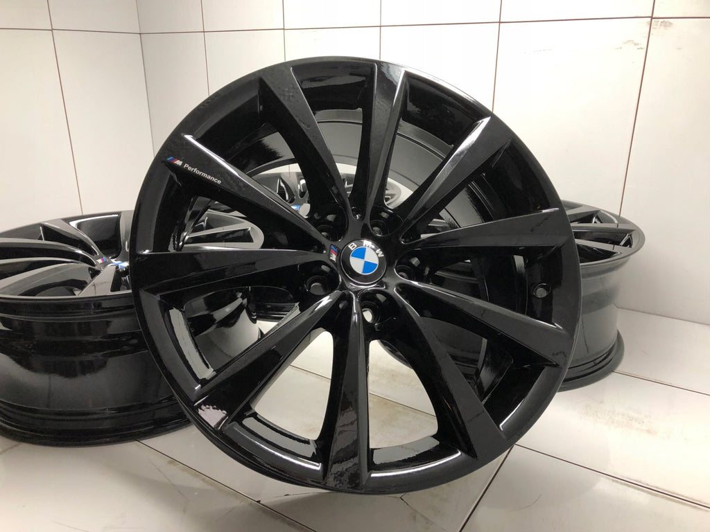 4x Alufelge 18 Zoll 8.0" 5x112 30ET Glanz Graphit 8747407 BMW G31 G30 Mg 5 FEL3616595889ne