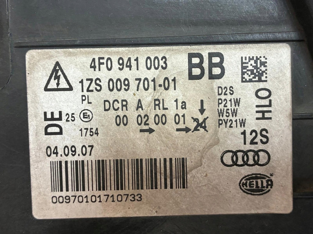 Frontscheinwerfer Audi A6 C6 4F0941003BB Xenon Links Scheinwerfer Headlight SCH2986199850qu