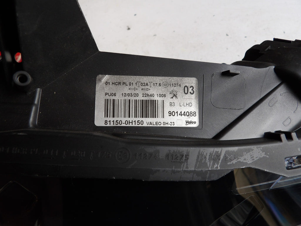 Frontscheinwerfer Peugeot 108 81150-0H150 Ein Stück (Rechts oder Links)