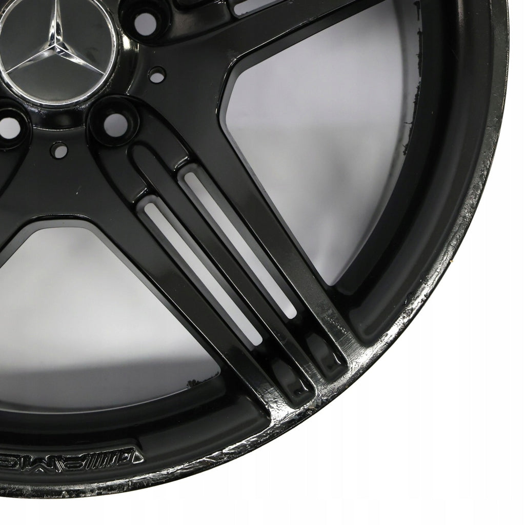 1x Alufelge 19 Zoll 9.5" 5x112 31ET A2304015502 Mercedes-Benz Sl R230 Rim Wheel FEL6295175417mw