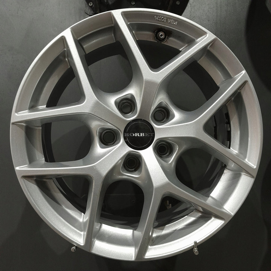 4x Alufelge 16 Zoll 7.0" 5x112 38ET Glanz Silber Audi C6 A4 B7 Mini Rim Wheel FEL7145439386mz