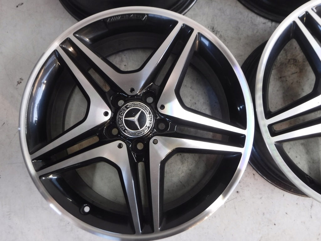 4x Alufelge 18 Zoll 7.5" 5x112 52ET A1764010302 Mercedes-Benz W176 Rim Wheel FEL4184226875bc