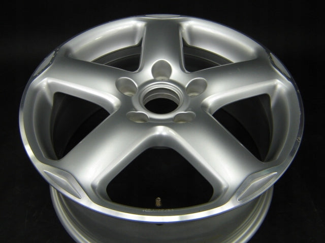 1x Alufelge 18 Zoll 8.0" 5x130 57ET Glanz Silber 7L6601025G Audi Q7 Touareg 7l6