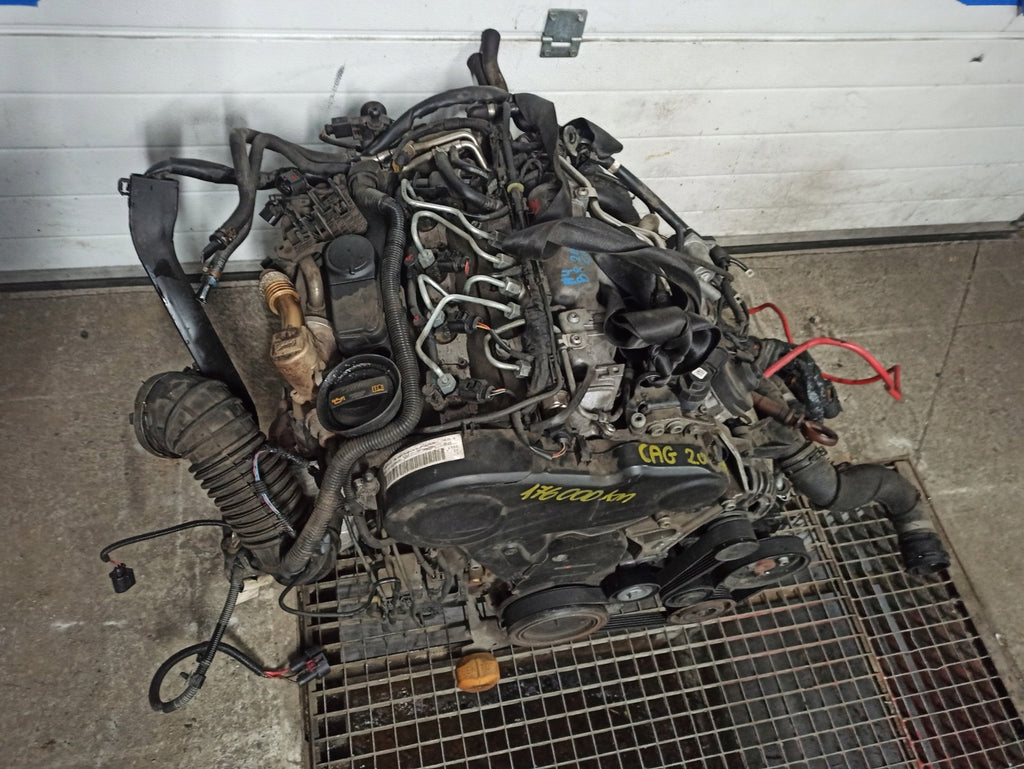 Motor Audi A5 A4 CAGA 2.0 TDI 143PS 105kW 172TKm Diesel Engine Komplett