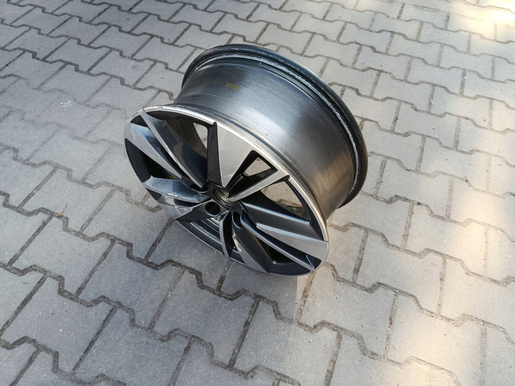 1x Alufelge 17 Zoll 7.0" 5x112 45ET Glanz 57A601025 Skoda Karoq Rim Wheel FEL1411925902rr