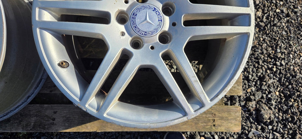 1x Alufelge 17 Zoll 8.5" 5x112 A2044014602 Mercedes-Benz W204 Rim Wheel FEL2259502009gu