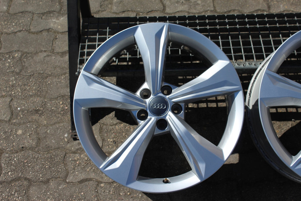 4x Alufelge 19 Zoll 7.0" 5x112 34ET Glanz Silber 80A601025K Audi Q5 80 Rim Wheel FEL6399982738ys