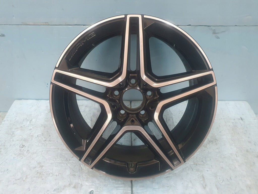 1x Alufelge 18 Zoll 7.5" 5x112 44ET A2054019500 Mercedes-Benz W205 Rim Wheel FEL1732018874tv