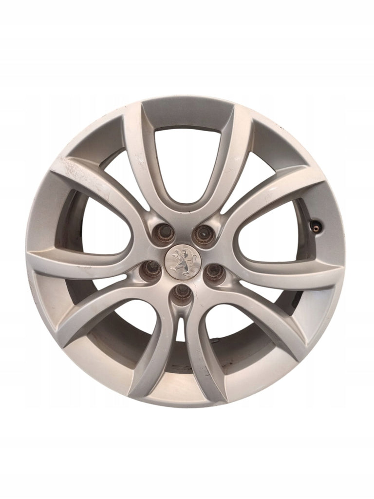 1x Alufelge 18 Zoll 7.5" 5x108 49ET Glanz Silber 9671401880 Peugeot 508 I FEL4464411934eg