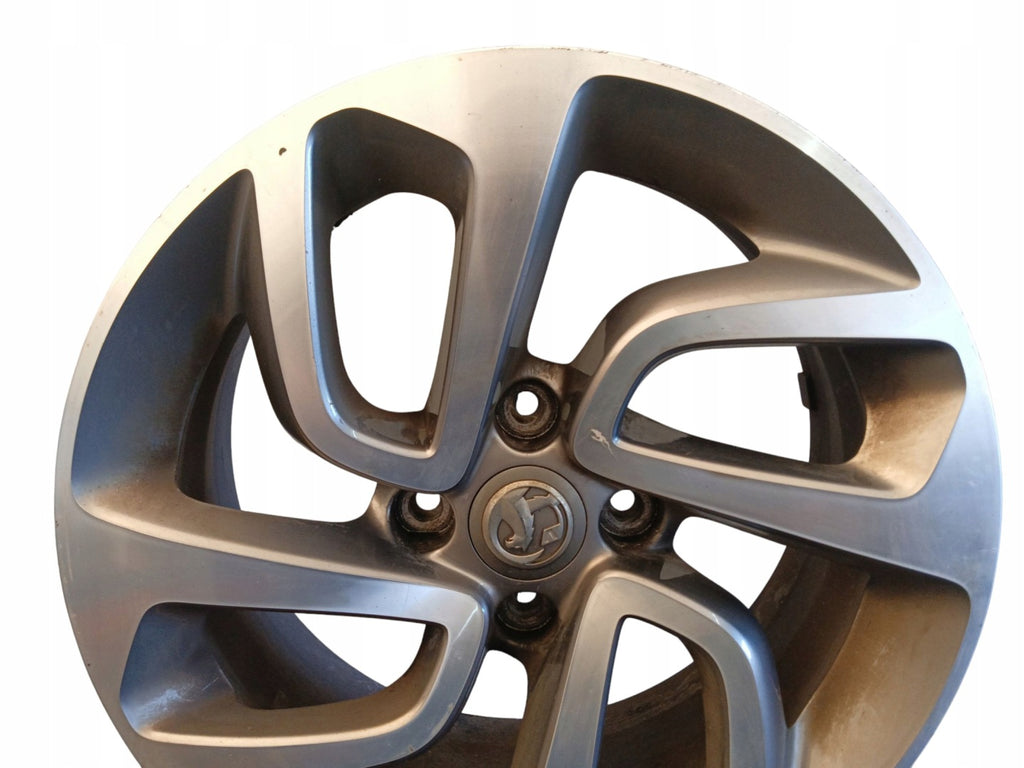 1x Alufelge 16 Zoll 6.5" 4x108 20ET Glanz Silber 39007897 Opel Crossland X FEL6387625318dn
