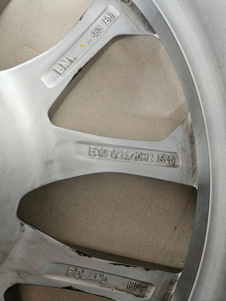 1x Alufelge 20 Zoll 10.5" 5x112 40ET Glanz Graphit 6883758 BMW X5 G05 G06 Mg FEL5077608571lk