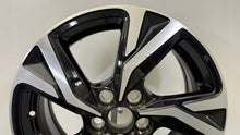 Load image into Gallery viewer, 1x Alufelge 16 Zoll 6.0" 5x100 50ET Glanz Schwarz Toyota C-Hr Rim Wheel FEL2166012787os