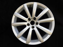 Load image into Gallery viewer, 1x Alufelge 18 Zoll 8.0" 5x112 25ET Glanz Silber 760071498 VW Touareg Rim Wheel FEL8763867221vs