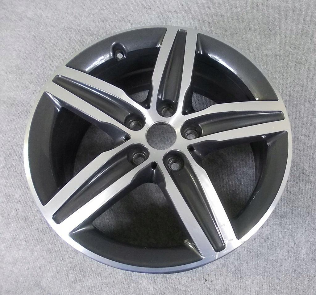 1x Alufelge 17 Zoll 7.5" 5x112 54ET Glanz Graphit 6855091 BMW 2 F45 F46 FEL1229400181zd