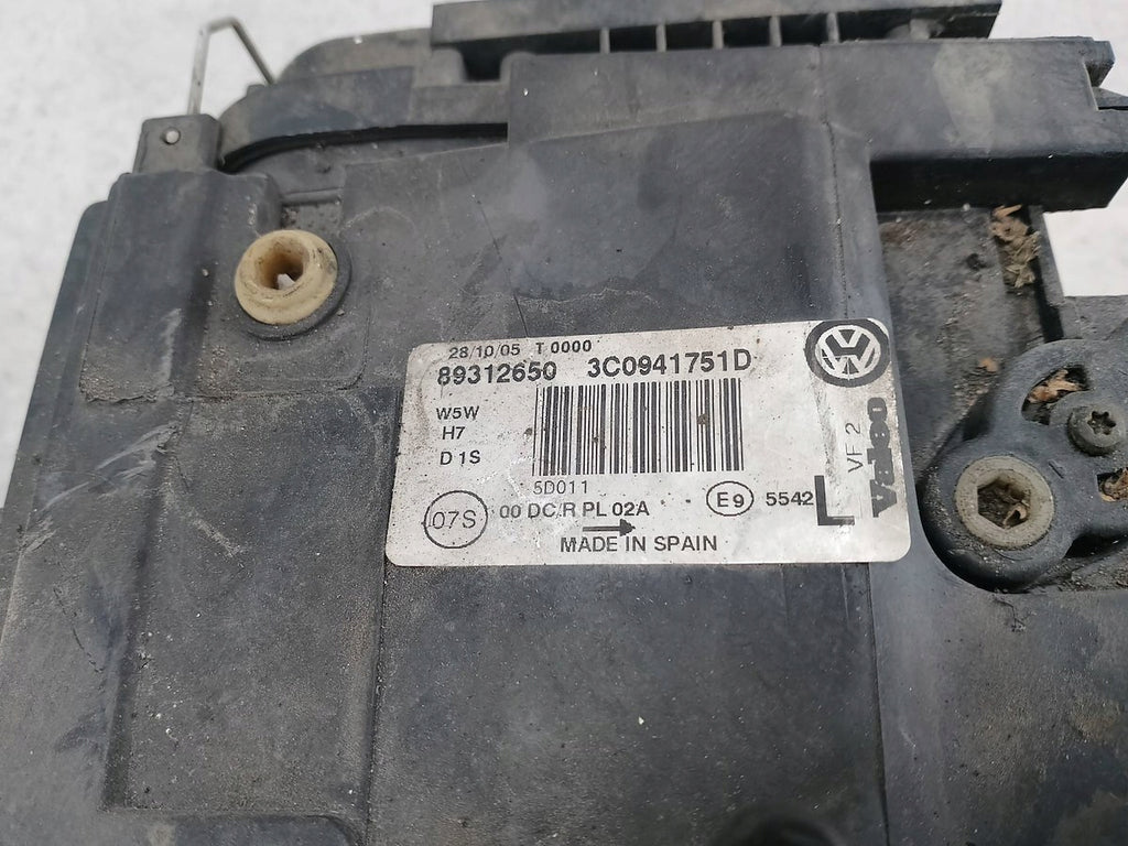 Frontscheinwerfer VW Passat 3C0941751D Links Scheinwerfer Headlight SCH3428997458gl