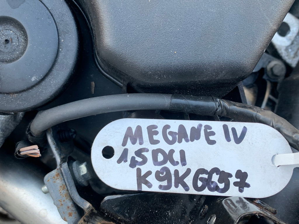 Motor Dacia Renault I K9KG657 1.5 DCI 110PS 81kW 35TKm 2017 Diesel Komplett