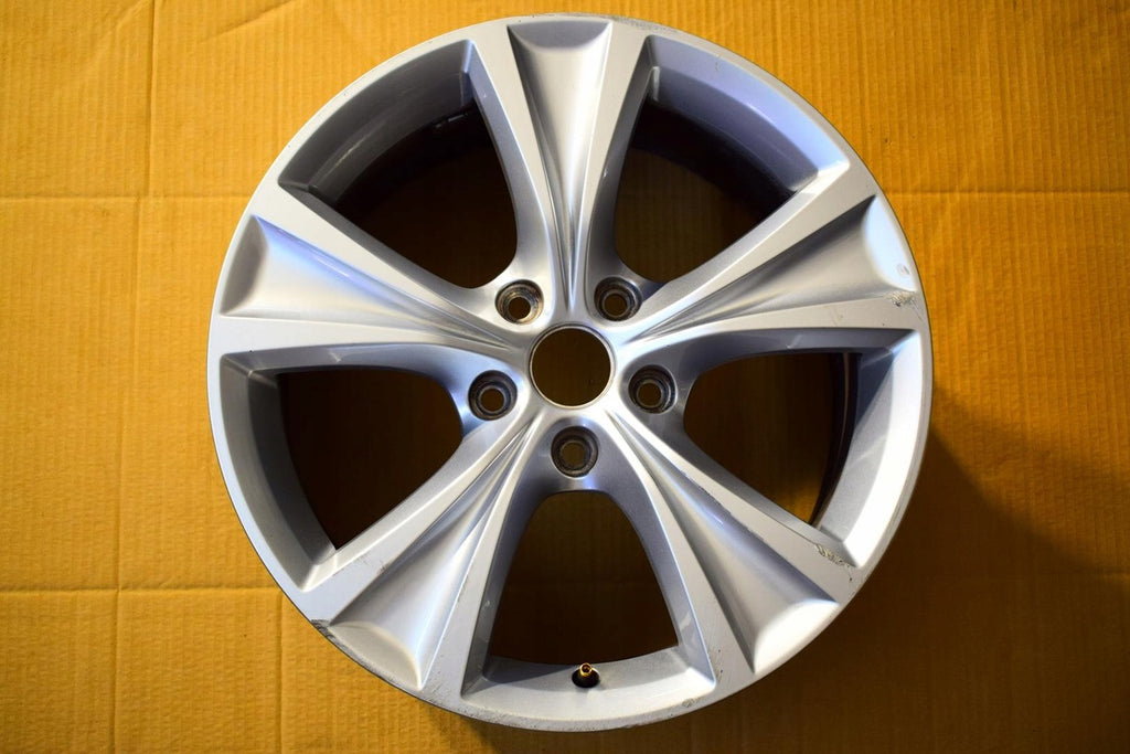 1x Alufelge 17 Zoll 7.5" 5x112 46ET Glanz Silber 5FA601025 Seat Leon Rim Wheel