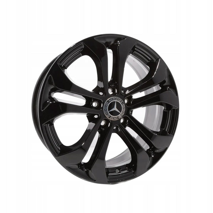 4x Alufelge 17 Zoll 7.5" 5x112 36ET Glanz Silber Mercedes-Benz Glc X253 Mg FEL6411585642jy