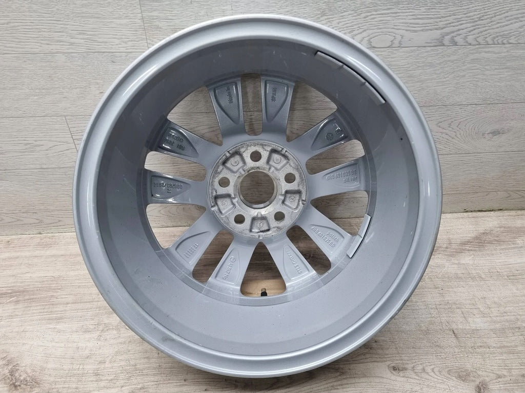 1x Alufelge 15 Zoll 6.0" 5x100 40ET Glanz Silber 6R0601025 VW Polo Rim Wheel FEL4271832272oh