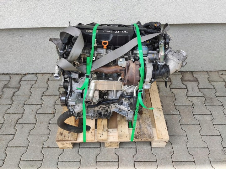 Motor Honda Civic IX N16A1 1.6 I-DTEC 120PS 88kW 163TKm 2011 Diesel Komplett MOT3116489535uv