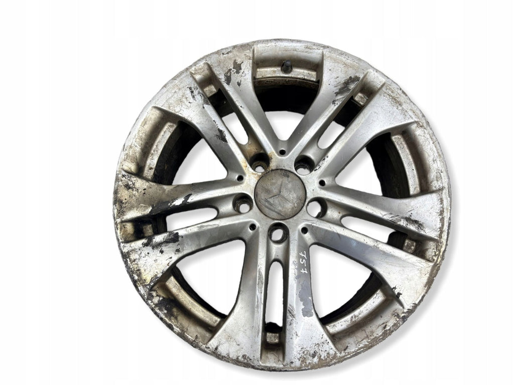 1x Alufelge 17 Zoll Grau A2124010902 Mercedes-Benz W212 Rim Wheel FEL6749506093vw