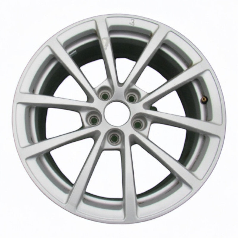 1x Alufelge 17 Zoll 7.5" 5x112 36ET Glanz Silber 4K0601025 Audi A6 C8 Rim Wheel