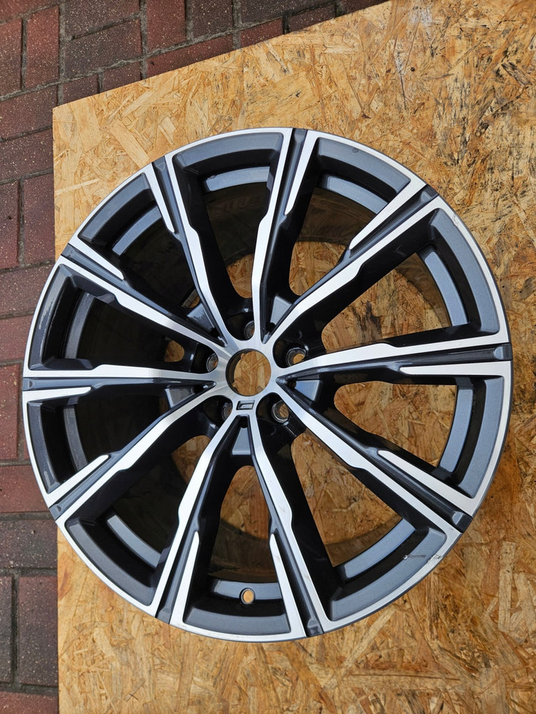 1x Alufelge 20 Zoll 10.5" 5x112 40ET Glanz 8071997 BMW X5 G05 G06 Rim Wheel FEL2992758286nx