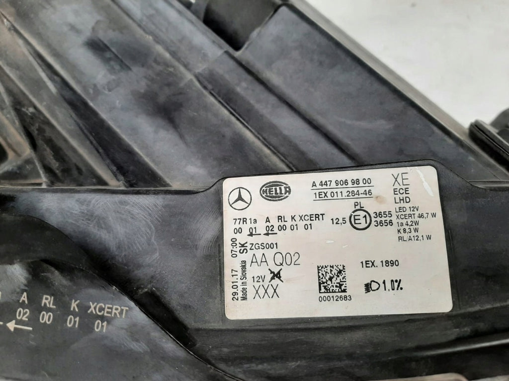 Frontscheinwerfer Mercedes-Benz Vito W447 A4479069800 Full LED Rechts Headlight