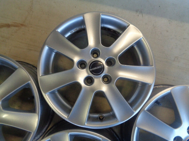 4x Alufelge 16 Zoll 7.0" 5x112 45ET Glanz Silber CA70638K5 Audi I Rim Wheel FEL9890522621dk