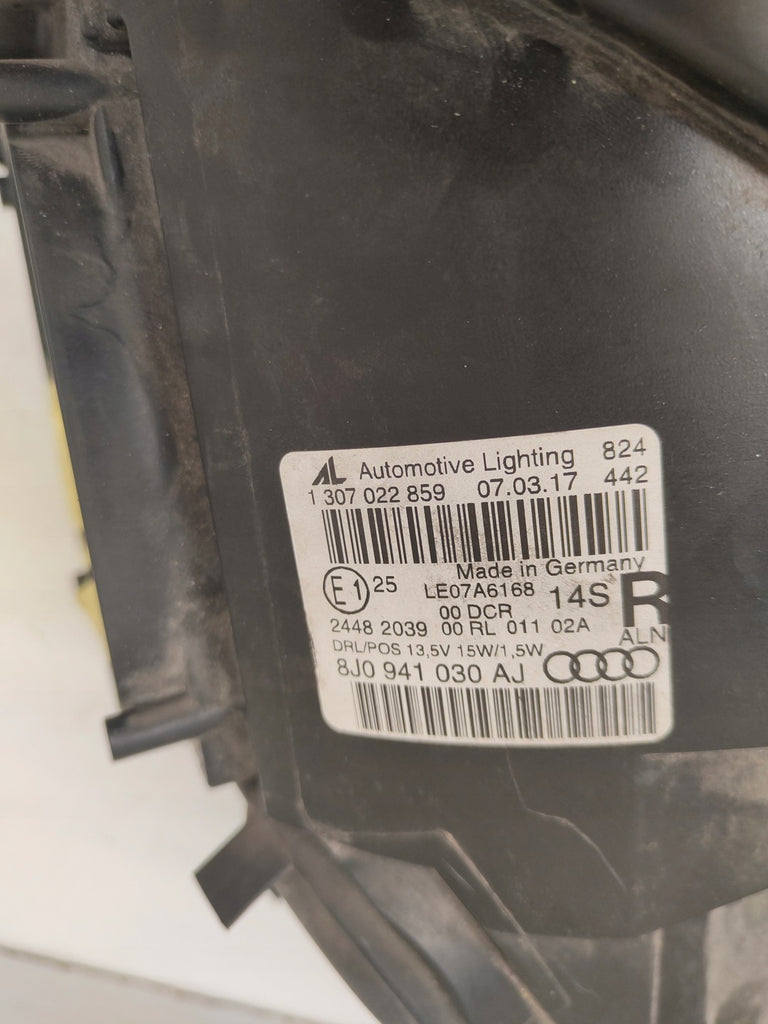 Frontscheinwerfer Audi Tt 8J0941030AJ 8J0941004AJ Rechts Scheinwerfer Headlight